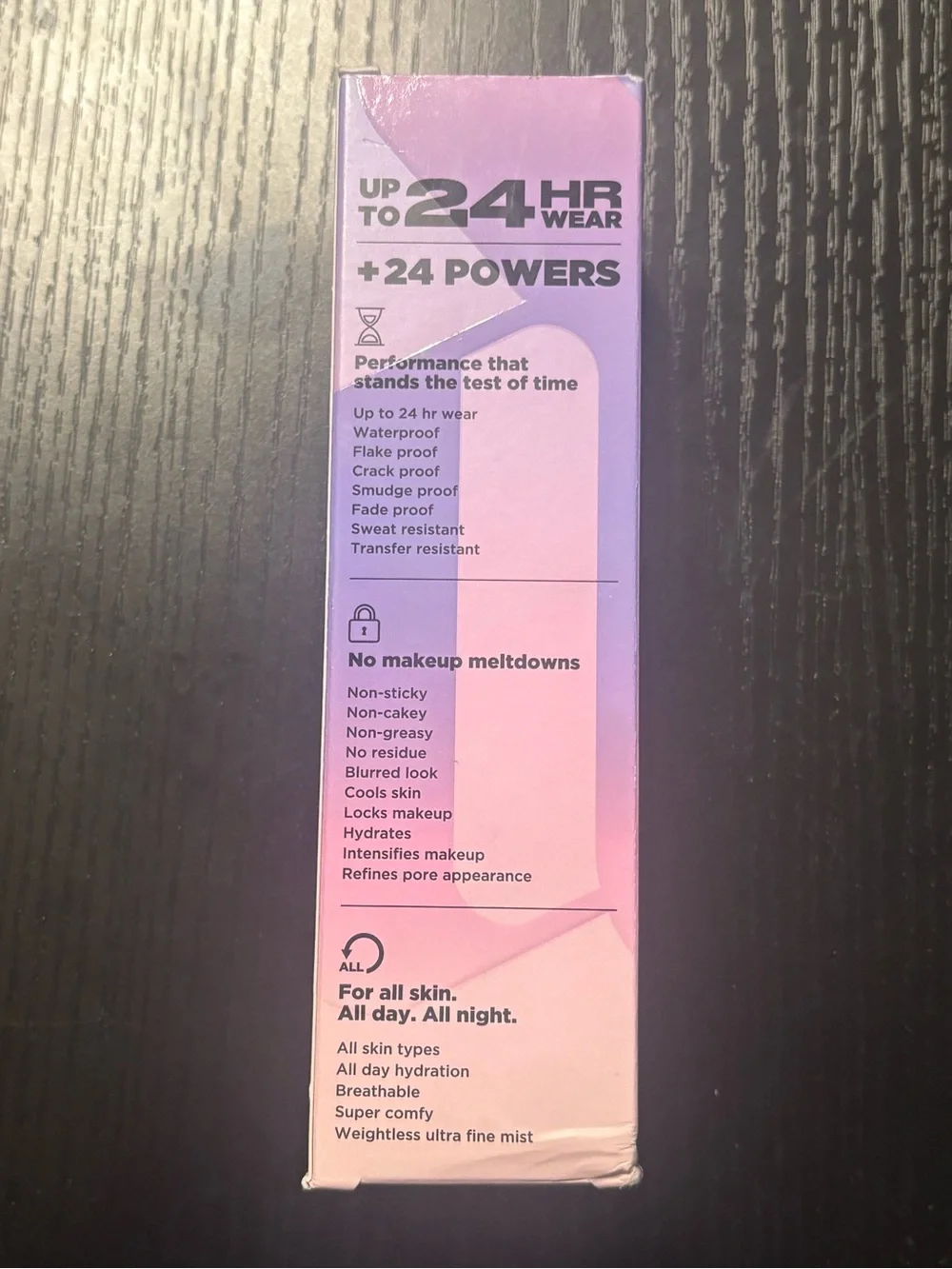 Urban Decay All Nighter Makeup Setting Spray - Pink & Purple Gradient